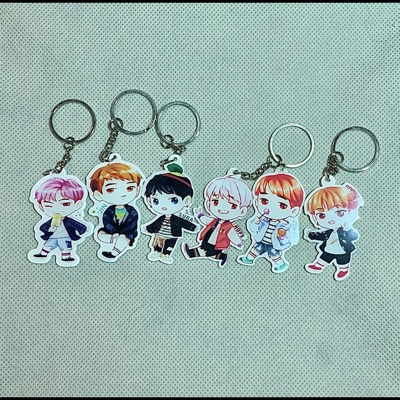 BTS KEYCHAIN - Picture 1 of 1